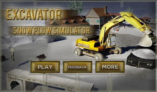 Excavator Snow Plow Simulator (Mod Money)