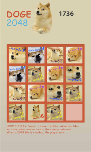 【免費解謎App】2048 Doge-APP點子