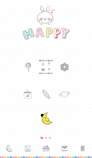 happy dodollauncher theme