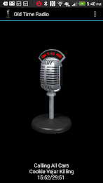 Old Time Radio Player - Old poster 1