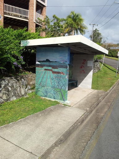 Canefield Bus Stop Mural