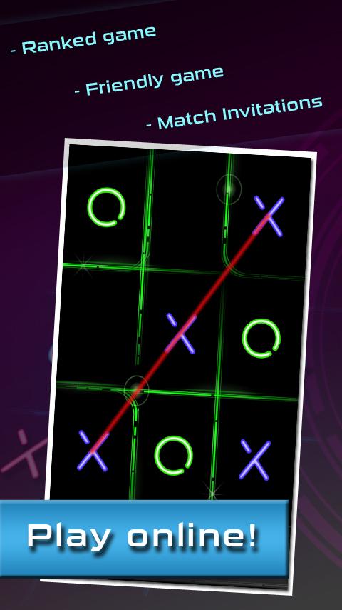 Tic Tac Toe Glow  PREMIUM Screen 2