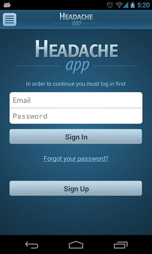Headache App