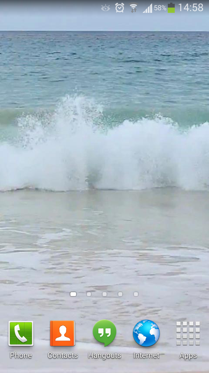 Ocean Waves Live Wallpaper 63 Screen 2