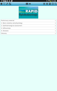 Screenshot Rapid Ophthalmology v2.3.1