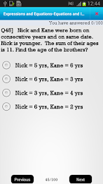 US 6th Expressions & Equations poster 10