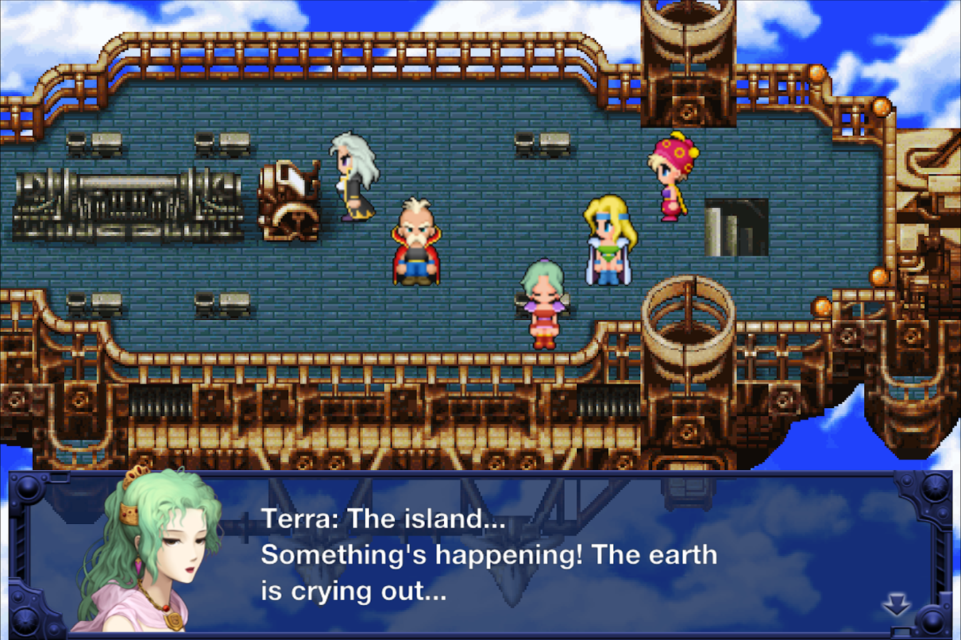  FINAL FANTASY VI- หน้าจอ 