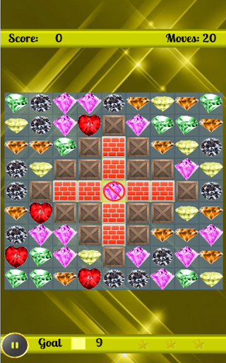 【免費休閒App】Jewels Diamond Match-APP點子