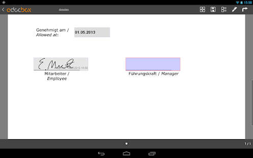 eDocBox mit eSignatur Screenshots 5