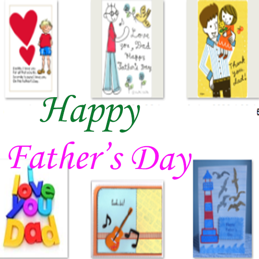 Cute Father's Day Card LOGO-APP點子