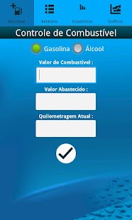 Android-Anwendung Fuel Control Pro Screenshot