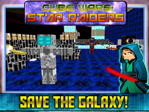 【免費冒險App】Cube Wars Star Raiders-APP點子