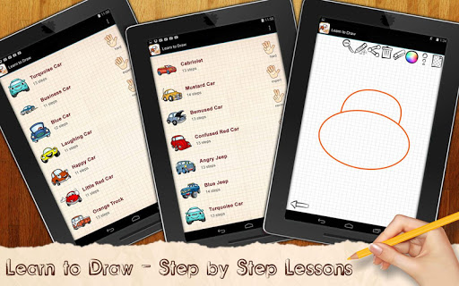 免費下載教育APP|Learn to Draw Cartoon Cars app開箱文|APP開箱王