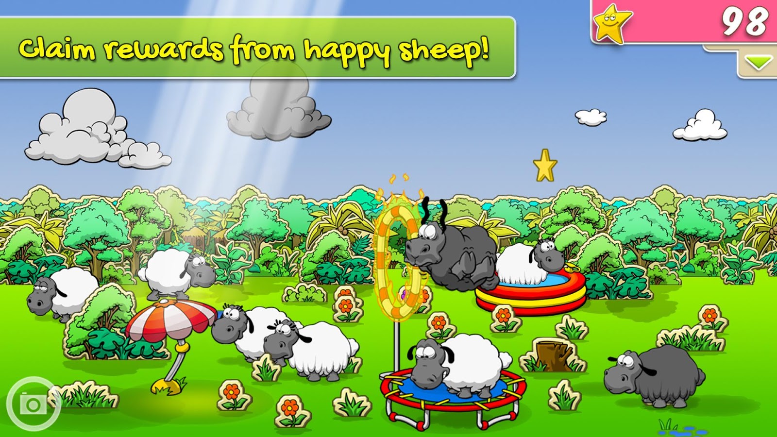 Clouds & Sheep - screenshot