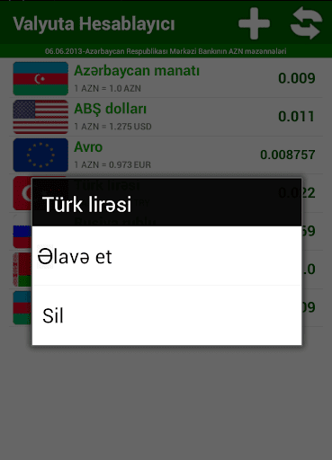 【免費財經App】Valyuta Hesabla-APP點子