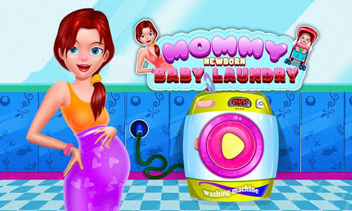 Newborn Laundry Baby Games