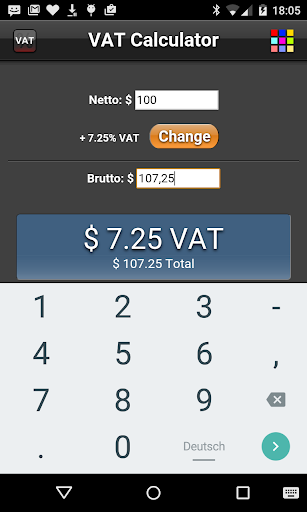 VAT Calculator