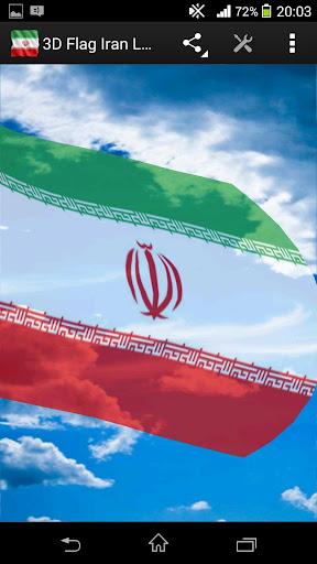 3D Flag Iran LWP