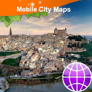 Toledo (Spain) Street Map logo