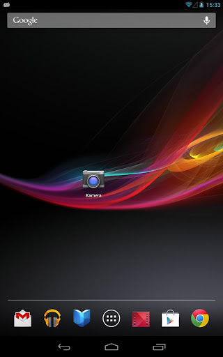 Nexus 7 Camera Launcher