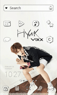 How to install VIXX_Hyuck LINE Launcher theme 4.1 unlimited apk for pc