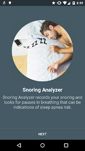 Snoring Analyzer Screenshots 0