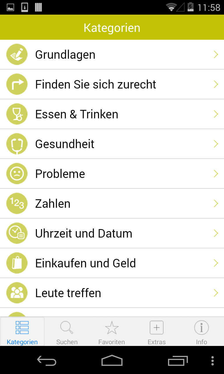 Android application Turkish Translation with Audio screenshort