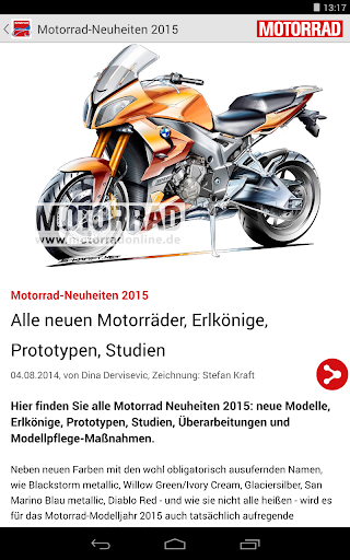 【免費新聞App】MOTORRAD Spezial zur INTERMOT-APP點子