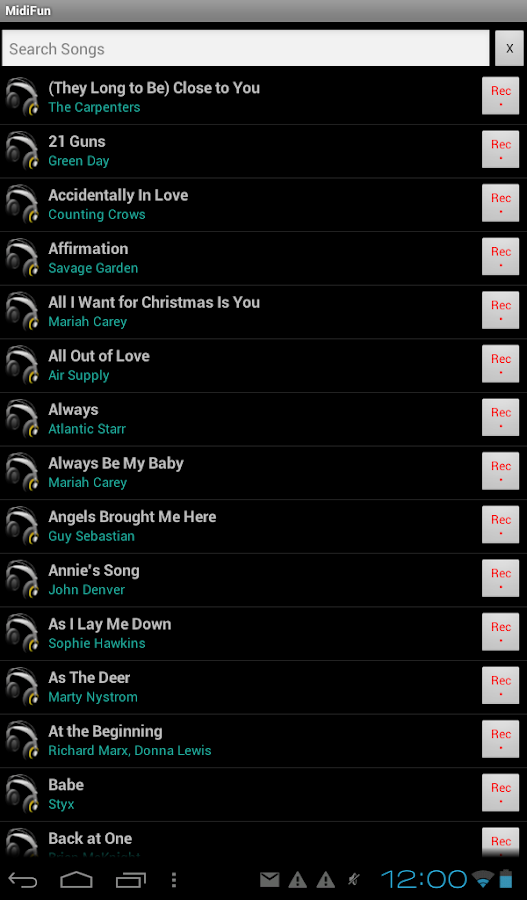 Midifun Karaoke Android Apps on Google Play