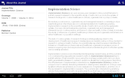 Implementation Science poster 10