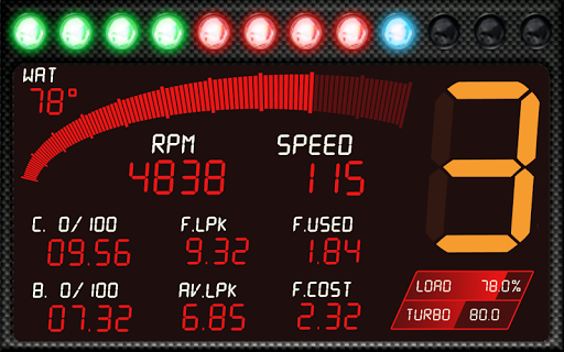 RacingMeter for Torque Pro