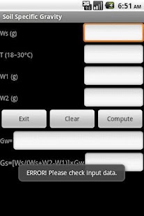 Lastest Soil Specific Gravity APK