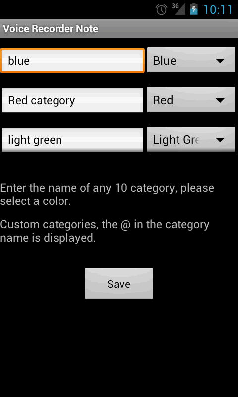Voice Recorder Note Plugin Screen 2