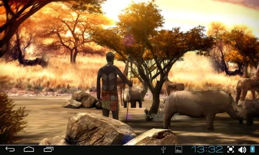 Africa 3D Pro Live Wallpaper - screenshot thumbnail