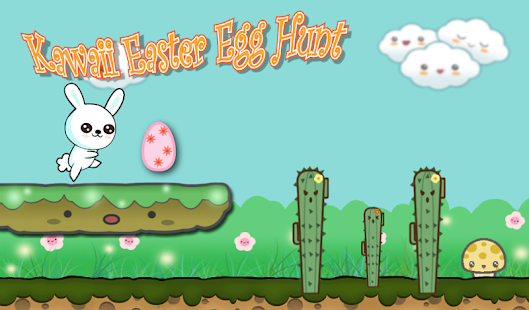 Kawaii Easter Egg Hunt Bunny