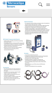 Telemecanique Sensors eCatalog Screenshots 11