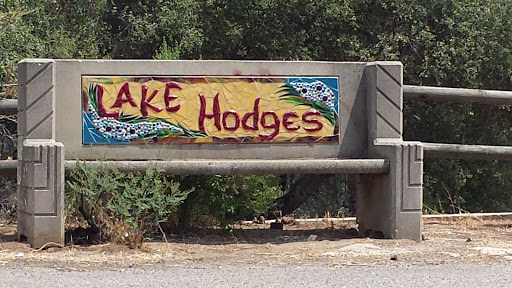 Lake Hodges Mural Bench