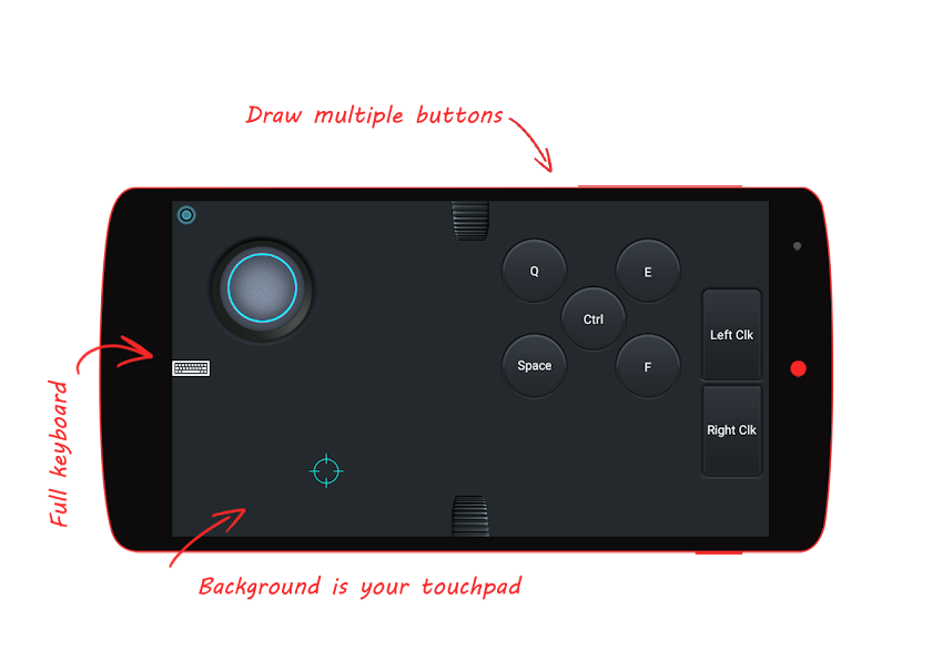 AndroG Controller Pro Screen 1