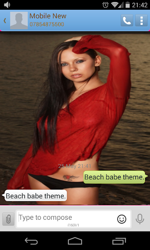 Beach Babe Go Sms