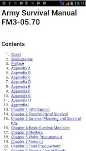 Download Army Survival Manual FM3-05.70 APK for Android