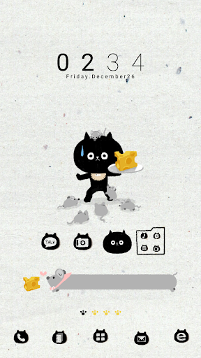 Nyan cheese DodolLauncherTheme