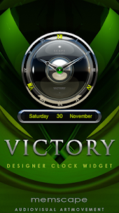 VICTORY Designer Clock Widget Screenshots 0