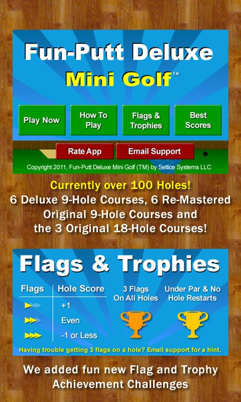 Fun-Putt Mini Golf Screen 1