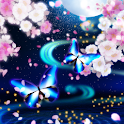 Rain of blossoms logo