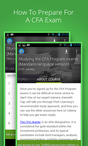 CFA Program exams course