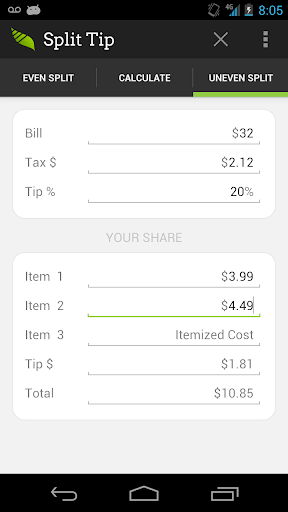 【免費工具App】Split Tip - Tip Calculator-APP點子