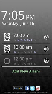 touchAlarm Lite: Alarm Clock