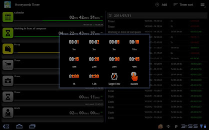 Tablet Timer & Stopwatch poster 2