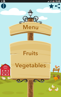 Free Fruits and Vegetables for Kids APK for Android