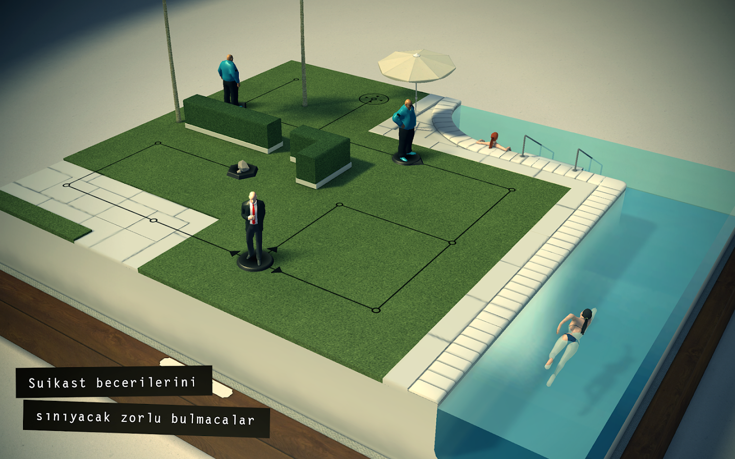 Hitman GO - screenshot